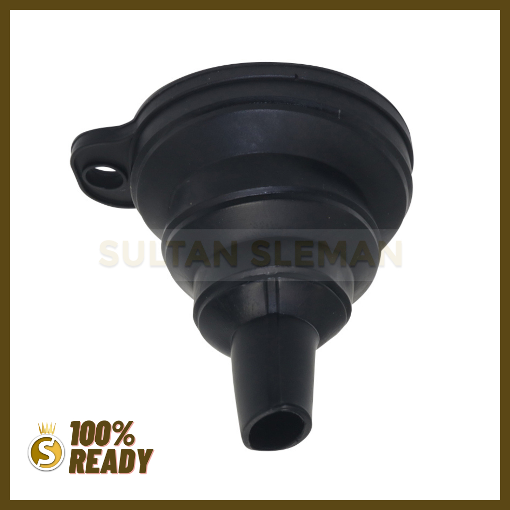 Corong Bensin (HITAM) / Corong Fleksibel Multifungsi Serbaguna Air Minyak Bensin / Corong Air Bensin