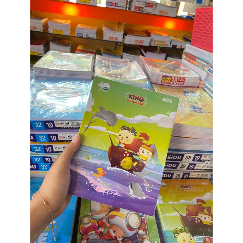 

(PACK) BUKU TULIS SIDU 38 LEMBAR isi 10 pcs