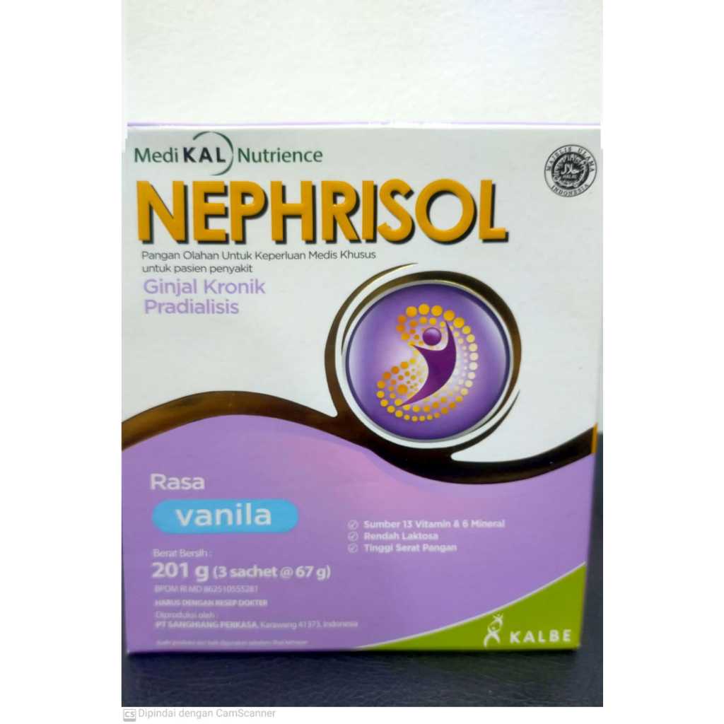 Nephrisol/susu /ginjal