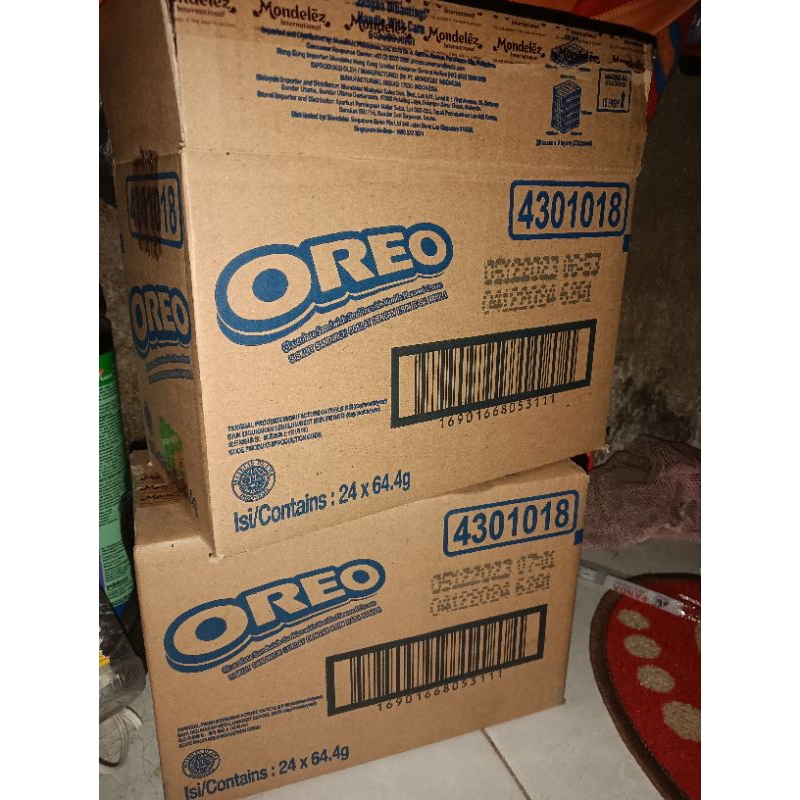 

promo oreo 64.4g karton (24bks)