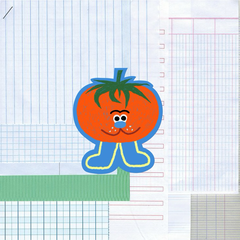 

Tomato Man Die Cut Sticker