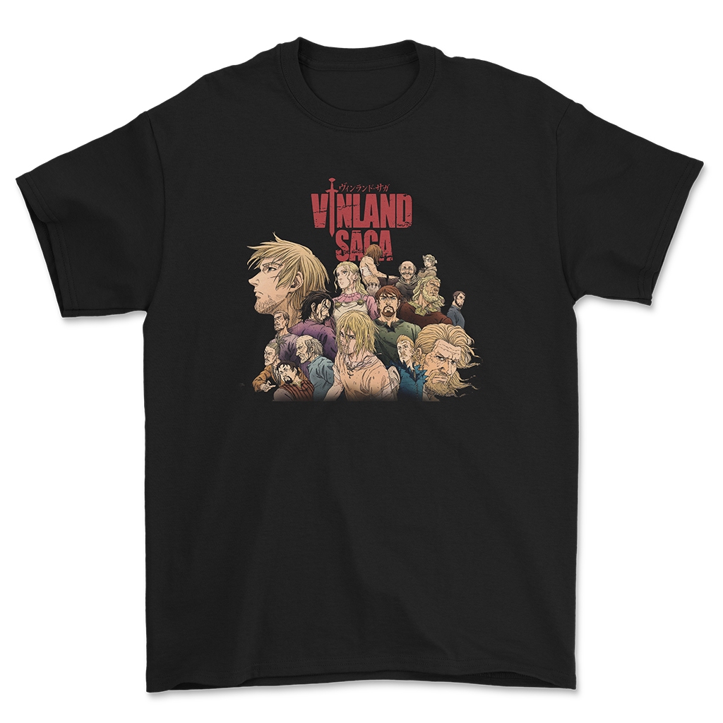 Kaos Anime Vinland Saga - T Shirt Anime
