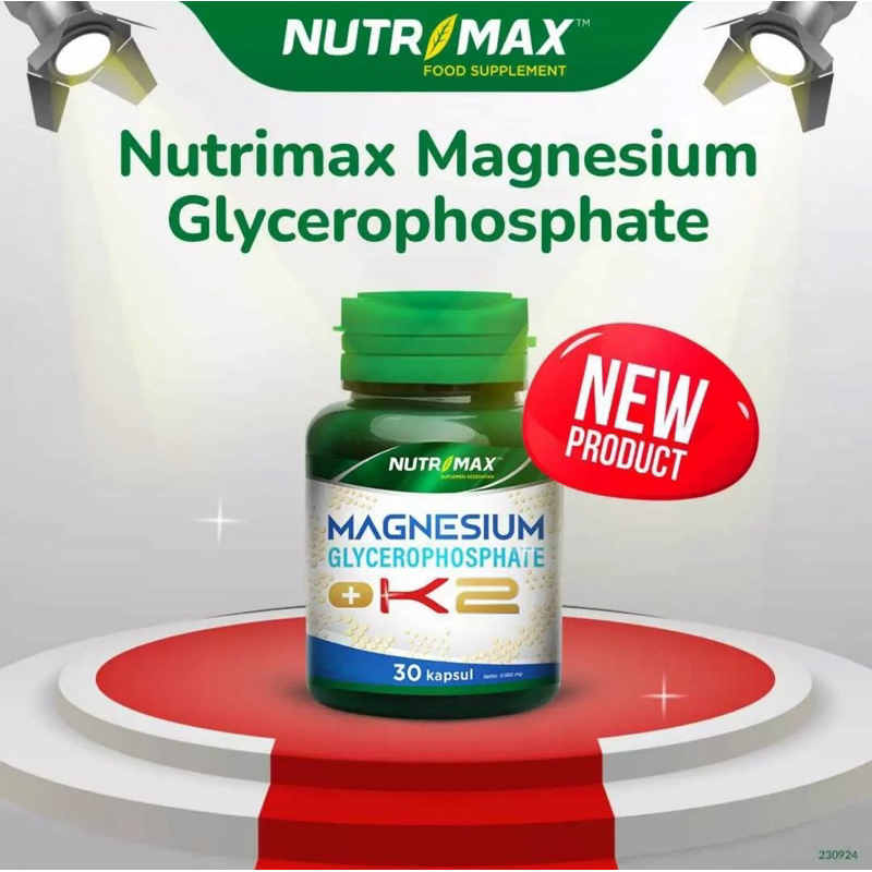Nutrimax Magnesium Glycerophosphate + K2