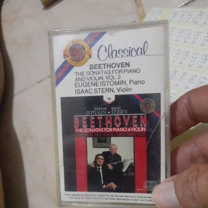 kaset pita classical beethoven (K240)