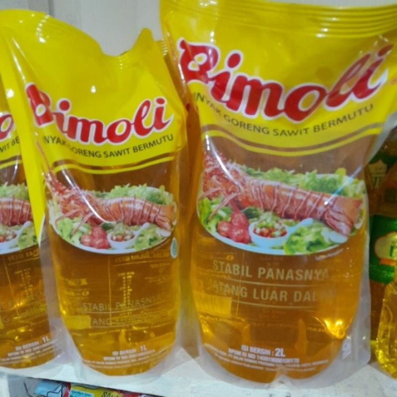 

Bimoli Minyak Goreng Sawit Bermutu, BIMOLI 1 Liter, BIMOLI 2 liter
