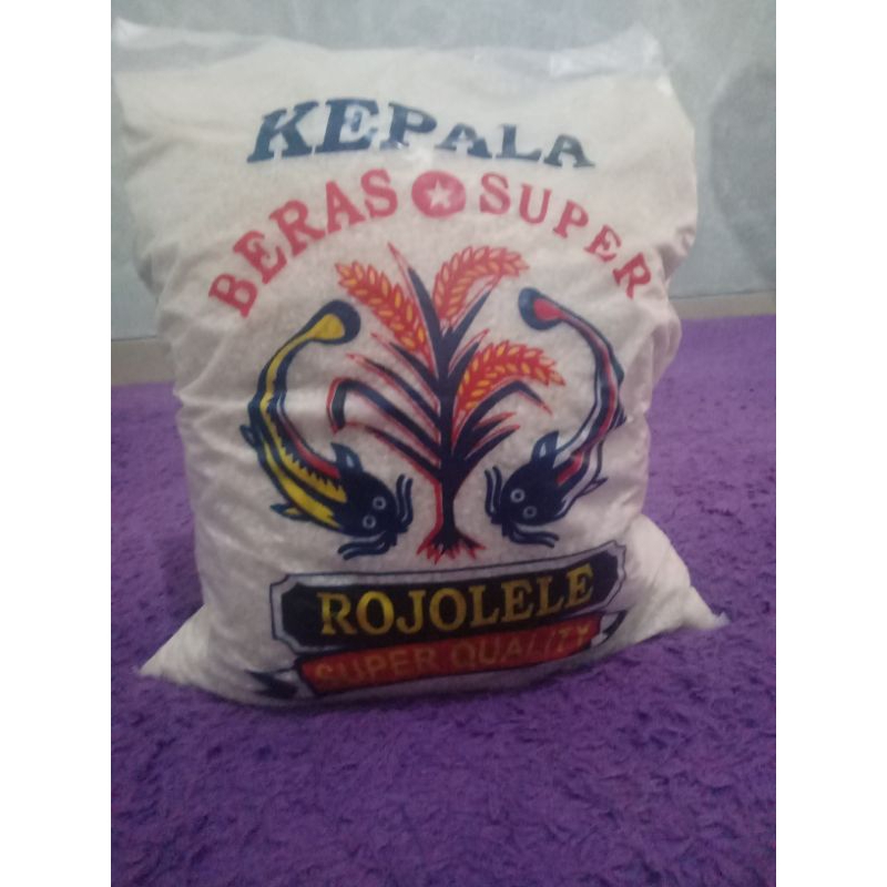 

BERAS CAP KEPALA KEMASAN 5KG SUPER ROJOLELE