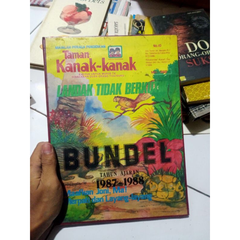 Majalah pendidikan untuk TK landak tidak berkutik