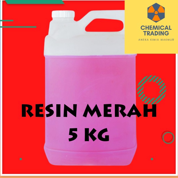 Resin Merah  Resin Fiberglass  Resin Merah 5kg  Resin Fiber