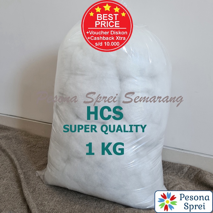 DAKRON GRADE A  DACRON HCS  DAKRON ISIAN BANTAL  DAKRON ISI GULING 1KG  DAKRON ISI BANTAL