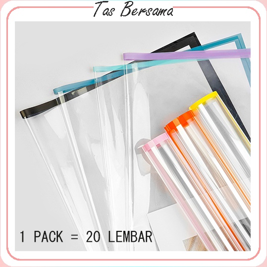 

Dijamin Puas 1 PACK ISI 2 LEMBAR Kertas Buket Bunga Transparan List Warna Kertas Buket Flower Wrapping Florist Paper KB67