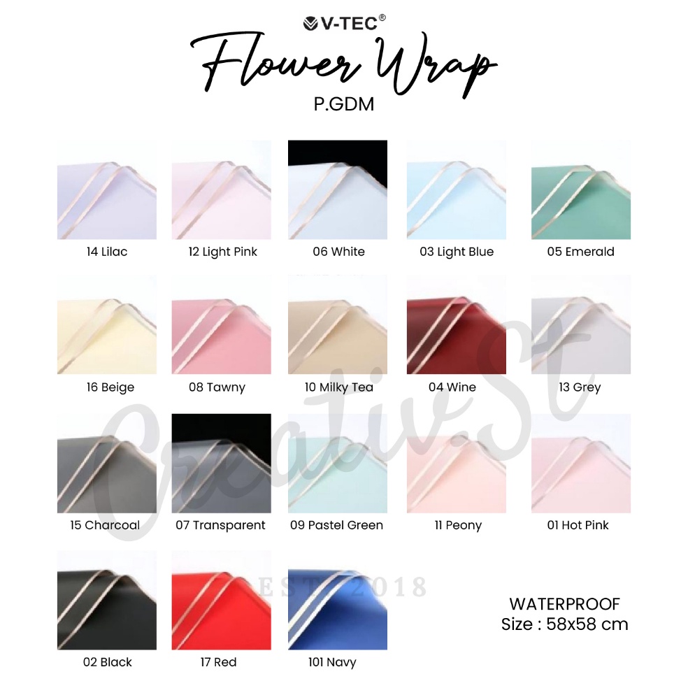 

Gratis Bubble Wrap 5 Lembar Kertas Flower Wrapping Wrap Paper Cellophane Gold List Bunga Pgdm