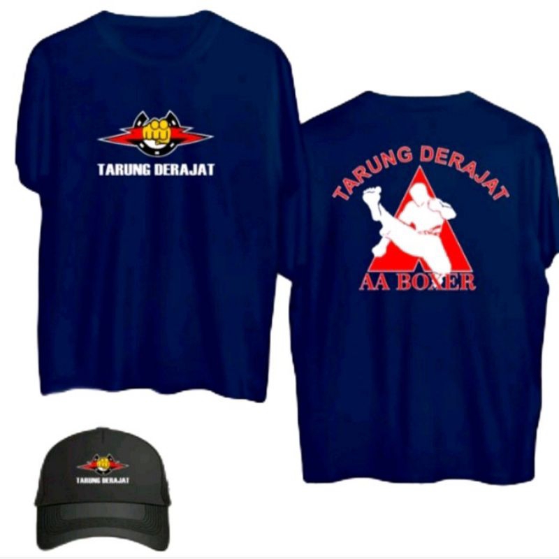 KAOS TARUNG DERAJAT AA BOXER // KAOS TARUNG BISA COD