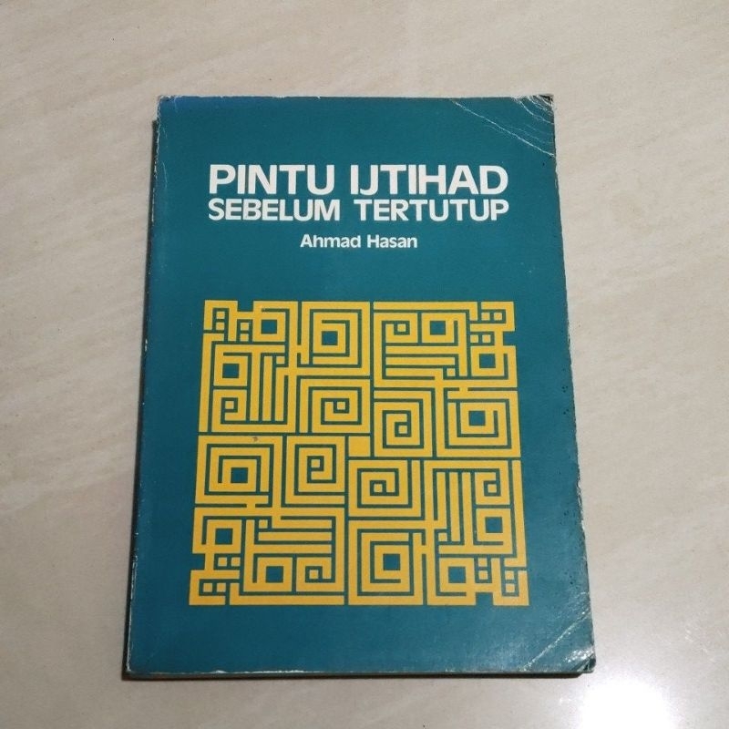 BUKU ORI PINTU IJTIHAD SEBELUM TERTUTUP PENERBIT PUSTAKA BANDUNG