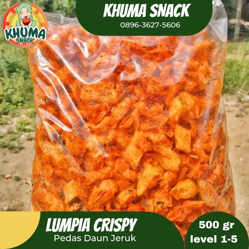 

LUMPIA CRISPY Pedas balado dan pedas daun jeruk 500gr