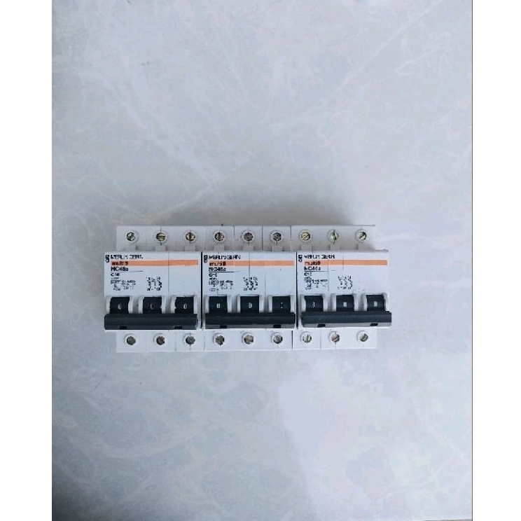 Mcb Merlin Gerin 3phase 6a 10a 16a 20a 25a 35a 50a