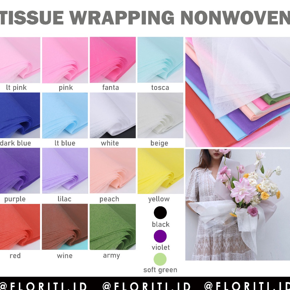 

Update Surprise 38 lembar Kertas Tissue Buket Flower Wrapping Paper