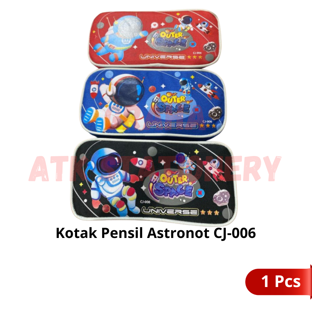 

Kotak Pensil Astronot CJ-006 / Tempat Pensil / Pencil Case Astronot CJ-006