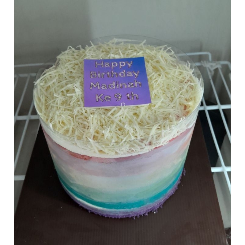 

Rainbow Cake Kue Tart Rainbow Cake Birthday Rainbow