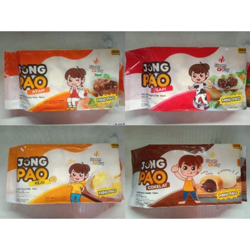 

JungPao Ayam | JungPao Keju | JungPao Sapi | JungPao Coklat