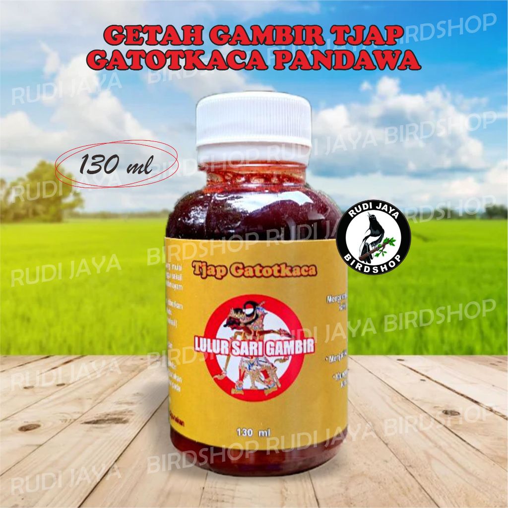 GETAH GAMBIR TJAP GATOTKACA PANDAWA JAMU HERBAL JAMU OBAT PENGUAT MENGERASKAN PARUH TAJI JALU KAKI A