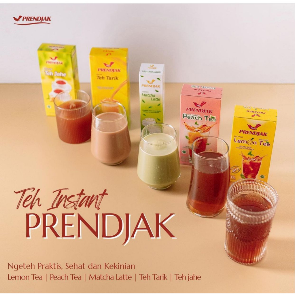 

PRENDJAK TEH INSTAN LEMON PEACH TEA 115g (5 Sachet @23g)