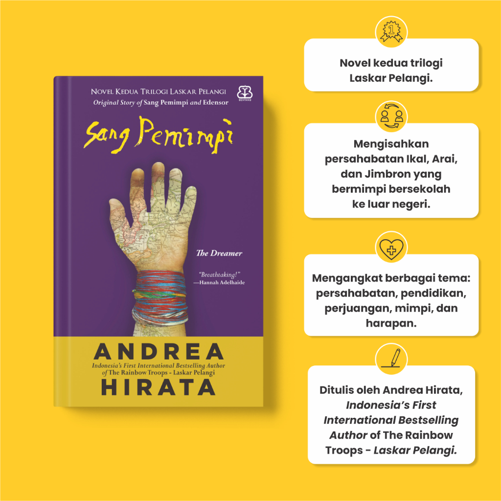 [Mizan] Sang Pemimpi  Original Story - Andrea Hirata