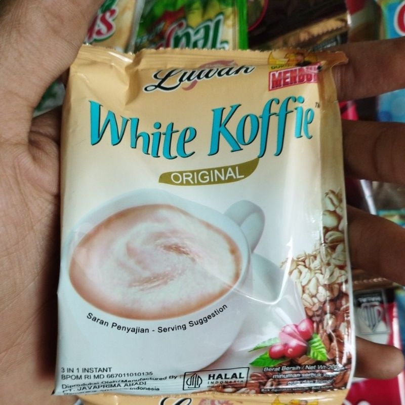 

LUWAK WHITE COFFE 10 SACHET