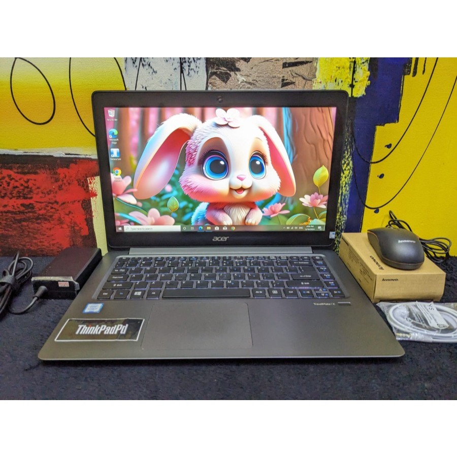 Laptop Design Acer Travelmate X349M Core i7 6500U Slim Mulus