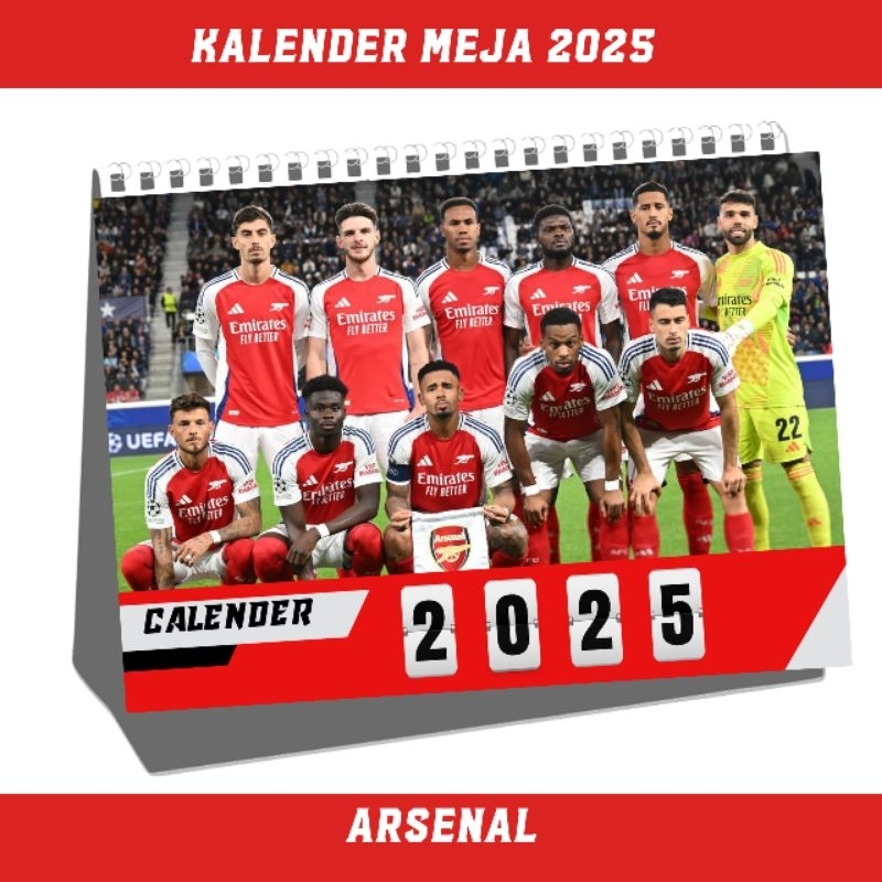 

Kalender Meja 2025 Arsenal