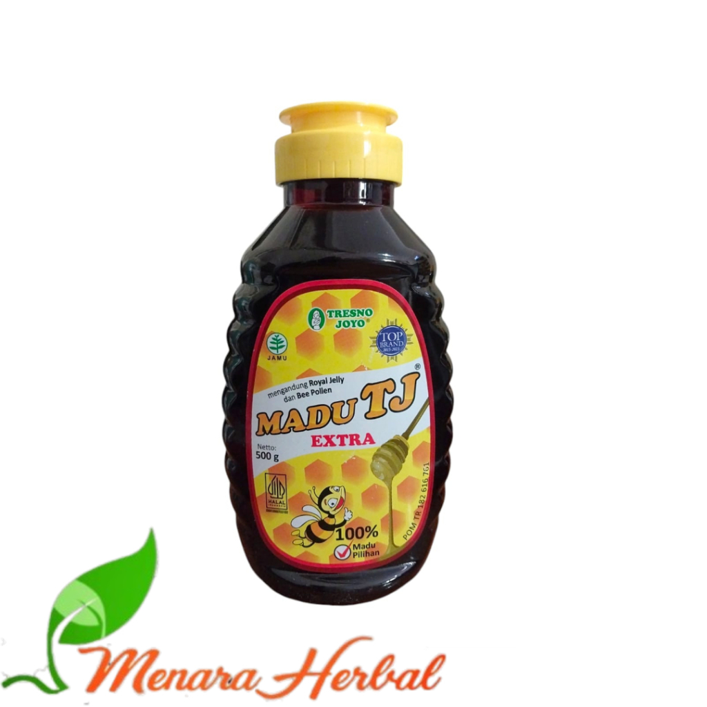 

Madu TJ EXTRA Royal Jelly & Beepolen // Madu TJ Super Extra 500gr Tresnojoyo BPOM