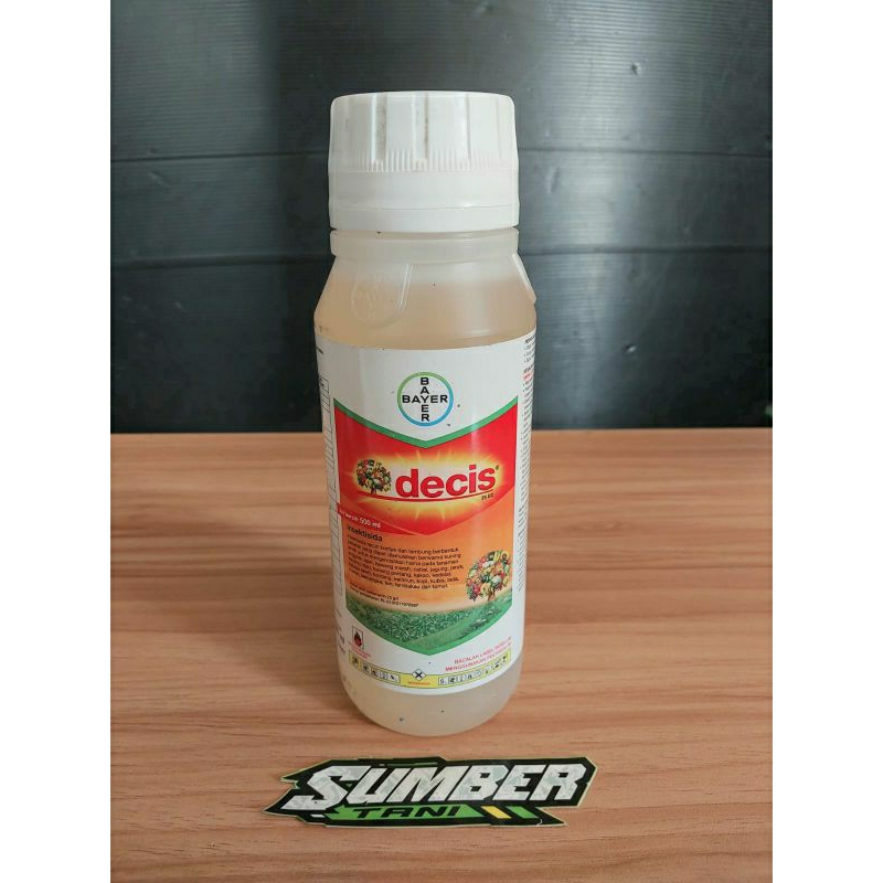 Insektisida DECIS 500 ML Pembasmi Hama Ulat Kutu Belalang Kepiting Yuyu