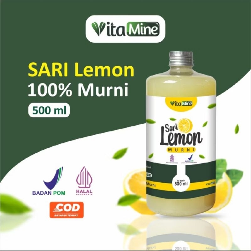 

VITAMINE SARI LEMON 500 ML pure lemon california tampa campuran