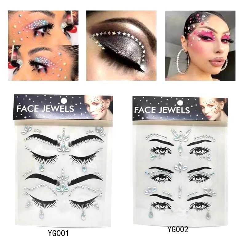 Sticker wajah butterfly Set 3D Tato Kupu kupu berwarna/Tatto Temporer Butterfly/tato tahan air/15 ha
