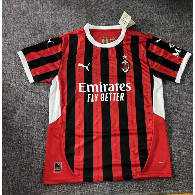 Jersey baju bola pakaian olahraga || Ac Milan