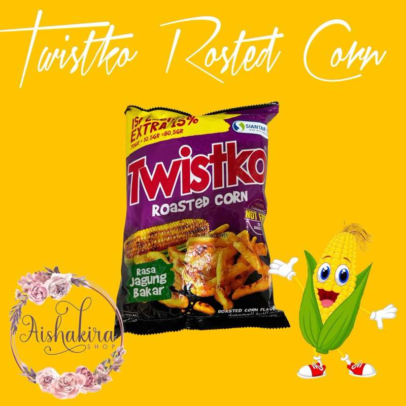 

Twisko Jagung Bakar Rosted Corn 70gr