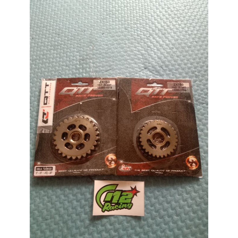 GEAR BOX RASIO NINJA R R SUNMORI QTT RACING