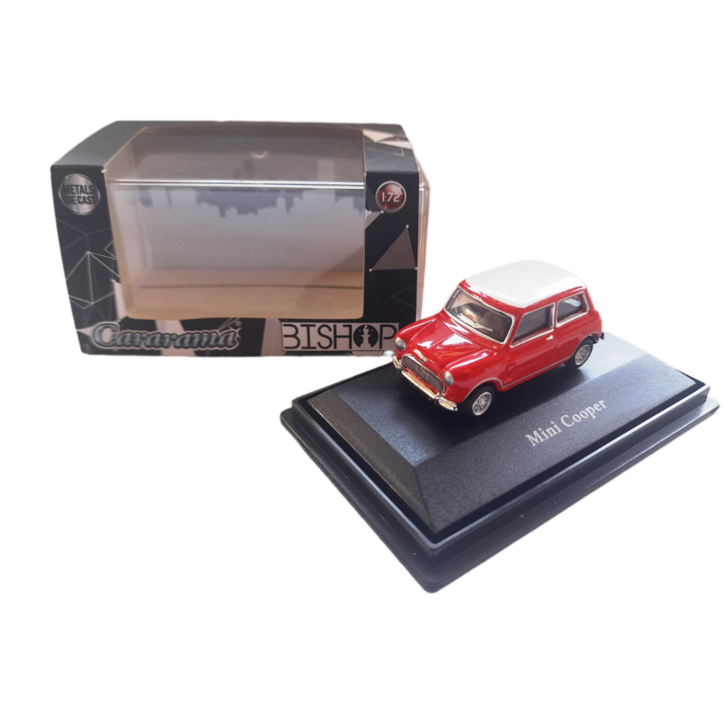 Cararama Bishop Mini Cooper Red