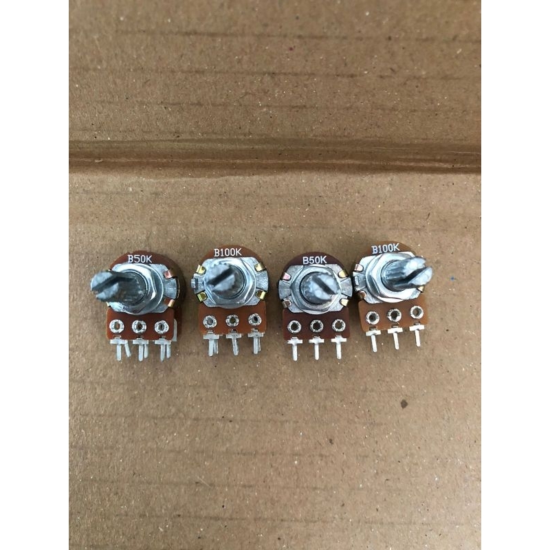 Potensio W.L 100KBx2 50KAx2 100k 50k Stereo Mono