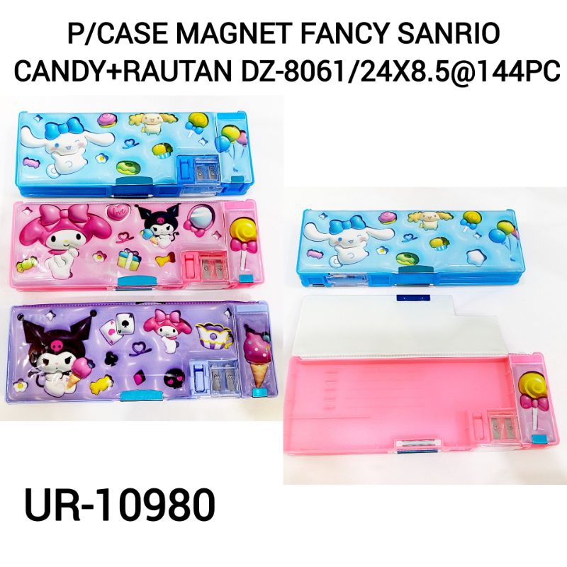 

Kotak Pensil Magnet + Serutan /Tempat Pensil Karakter SANRIO