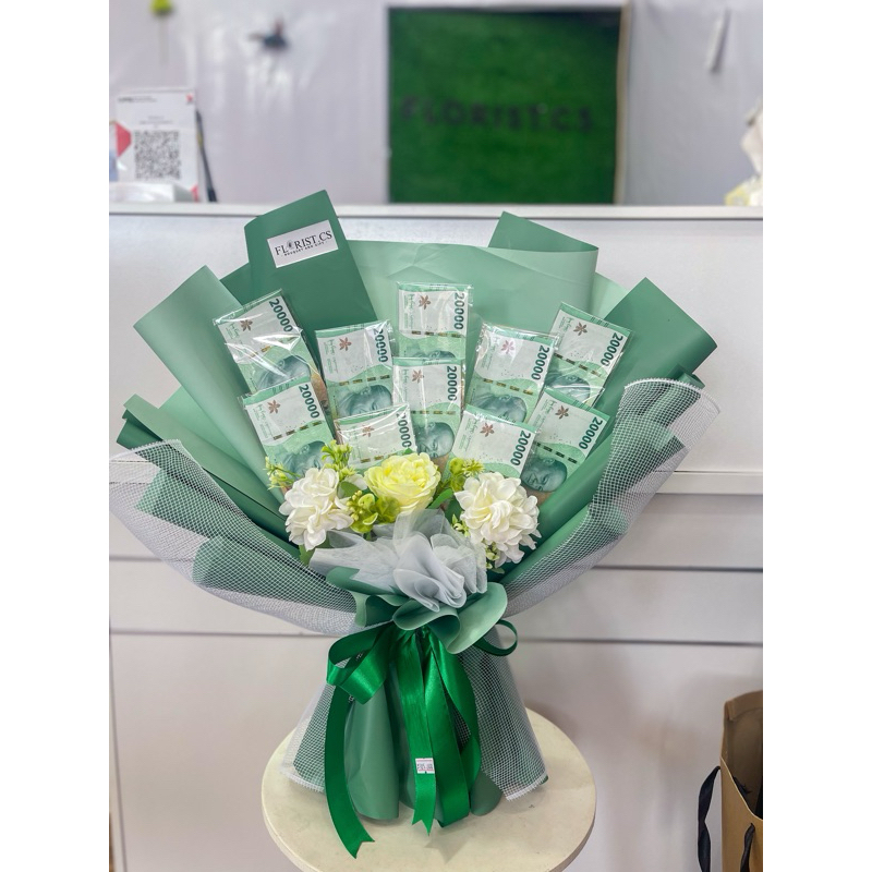 MONEY BUKET / BUKET UANG ASLI (pecahan 20k)