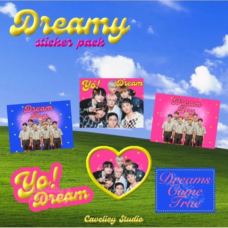 

nct dreamy sticker pack