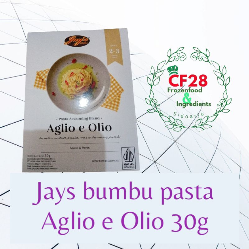 

Jays bumbu pasta aglio e olio 30g