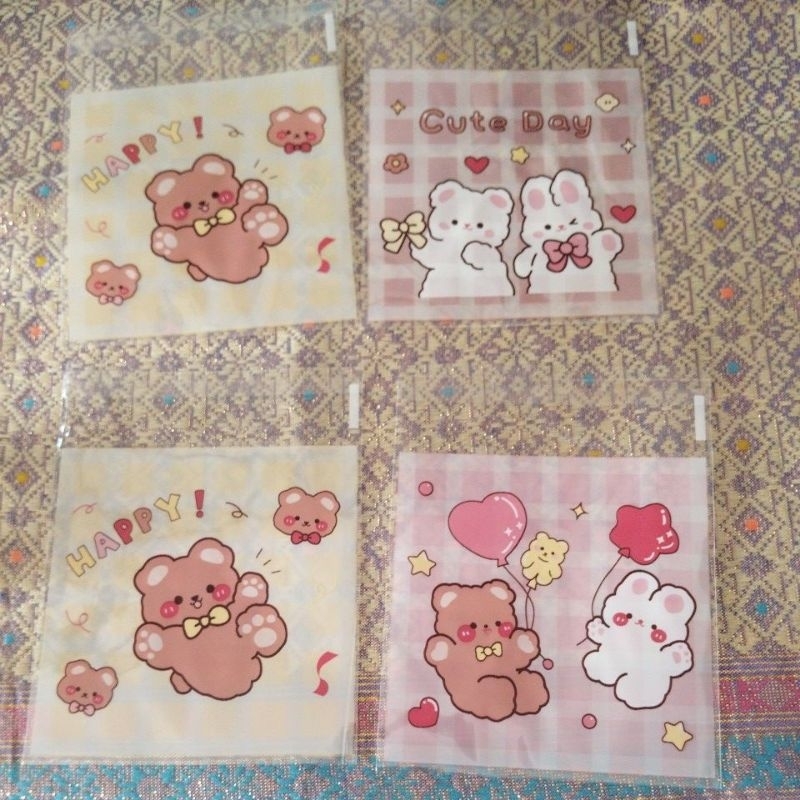 

PLASTIK COOKIES 10X10CM BUNNY LUCU / PLASTIK PACKING LUCU (Satuan)