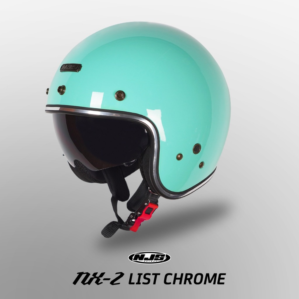 NJS NX-2 Solid List Chrome-Helm Retro | NJS | Helm Bogo | NJS Bogo | NJS Polos | NJS NX | NX Polos |