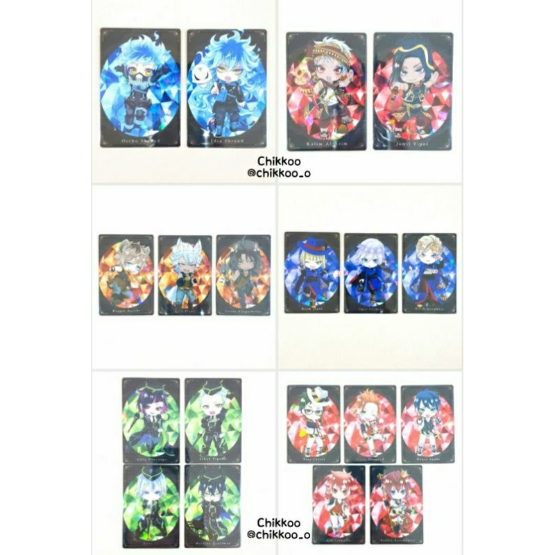 Twisted Wonderland Candy Card