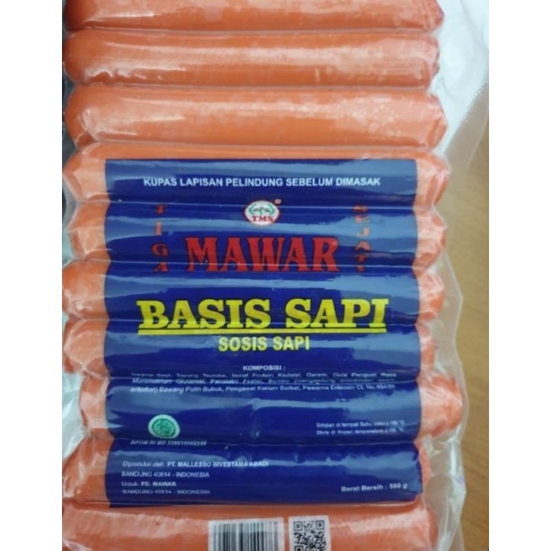 

Sosis Mawar Sapi isi: 25