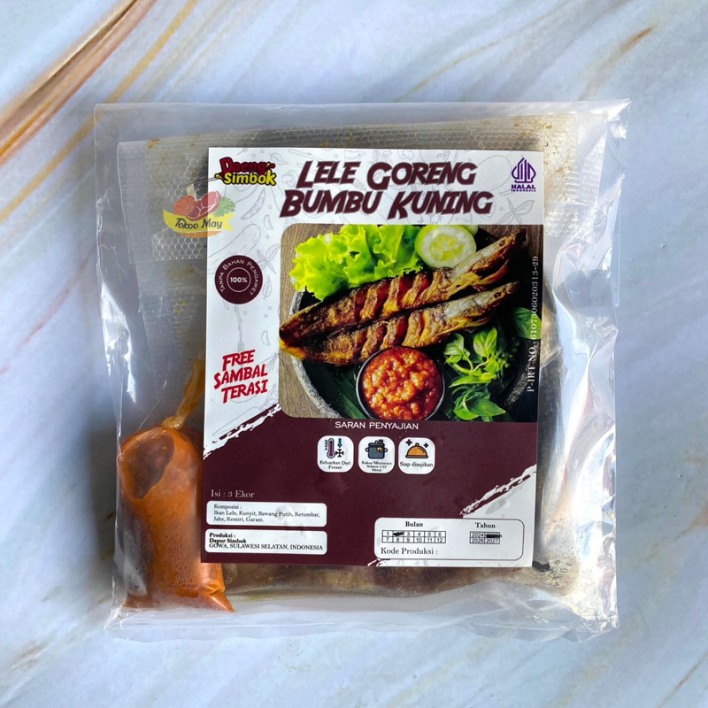 

Daeng Simbok Lele Goreng Bumbu Kuning Isi 3