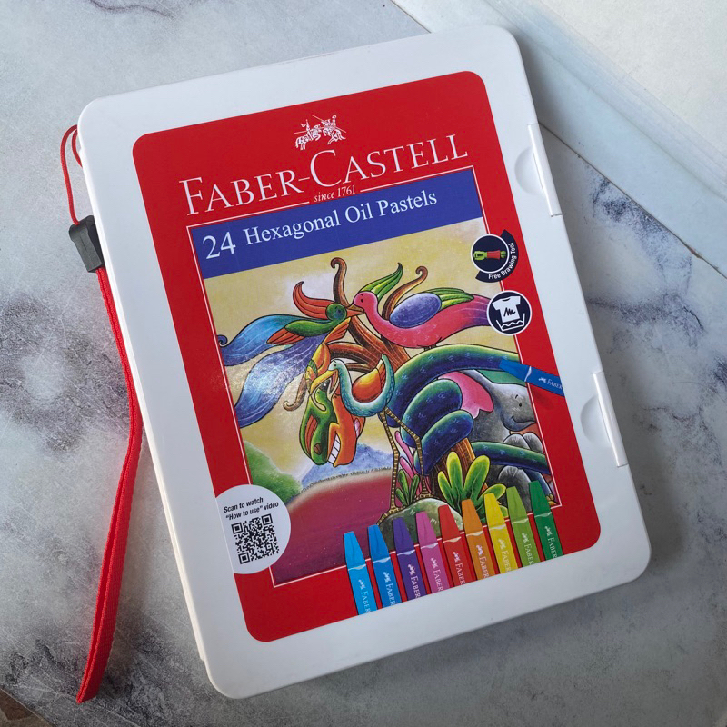 

CRAYON FABER CASTEL 24 warna/ HEXAGONAL OIL PASTEL 120089A