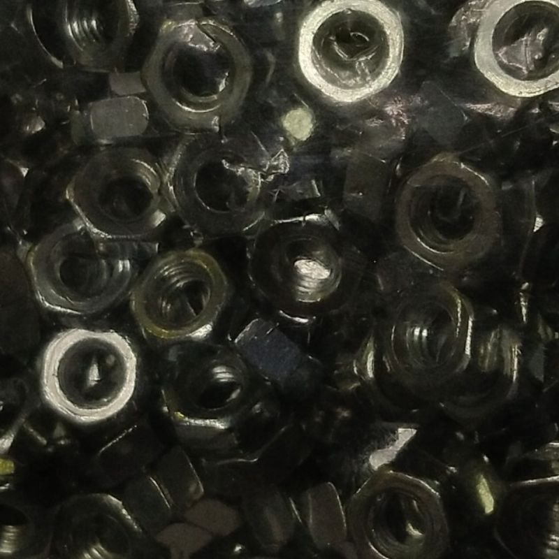 Mur baut M4 kunci 6 mm per 10 pcs taiwan termurah