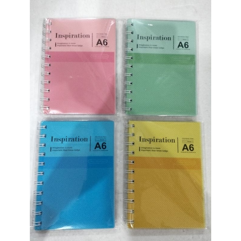 

NOTES KAWAT A6 NOTES SPIRAL A6 NOTE BOOK A6 NOTES A6 WARNA WARNI